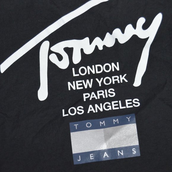 Tommy Jeans Modern Signature Womens Size Large L Lrg Pullover Windbreaker NWT - Picture 3 of 14